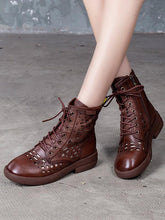 Vintage hohle solide Martin Stiefel